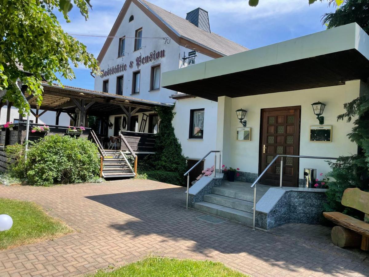 Pension & Gaststaette Bauernstube Heinsdorfergrund Экстерьер фото